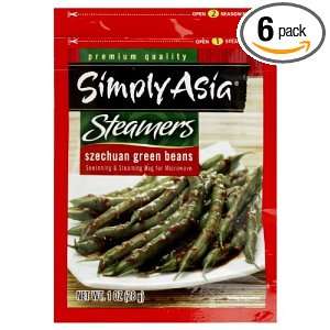 Simply Asia Green Beans, Szechuan, 1 ounces (Pack of6)  