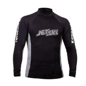   Ski® Ambient Long Sleeve Rash Guard. Wet Shirt Jacket. K301 8003 BK