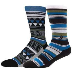  Stance Dont Stop Adult Casual Wear Socks   Blue / Small 