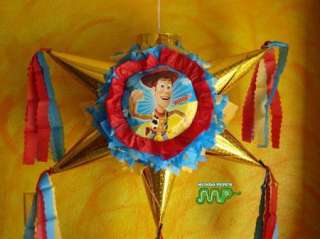 Pinata Woody Toy Story Party Holds Candy Star Shaped  