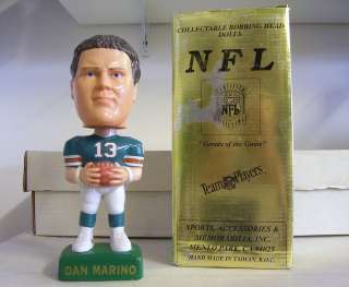 Dan Marino MIAMI DOLPHINS Hall of Fame Bobble Bobblehead with some 