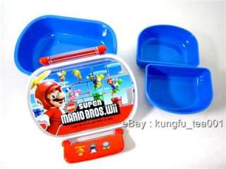 Super Mario Bros. Microwave Lunch Box Bento Food Container 360ml Made 