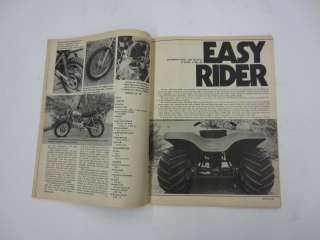 1972 Popular Cyclings MINI BIKE YEARBOOK Magazine Honda SL 70,QA 50 