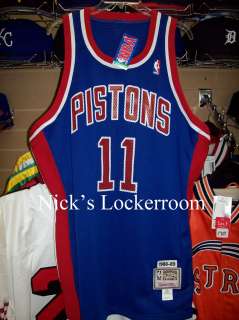 AUTHENTIC Mitchell & Ness 1989 Detriot Pistons Isiah Thomas Throwback 