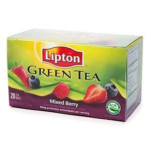 Lipton Green Tea, Mixed Berry 20 bags  