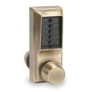   KABA 1031 05 41 Pushbutton Access Control,Knob,Brass