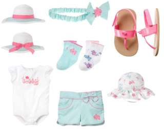   Gymboree Bubbly Baby Hat Headband Socks Shoes U Pick 0 24 mo  