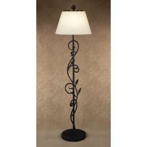  Quoizel® Hand Forged Iron Floor Lamp with Shade
