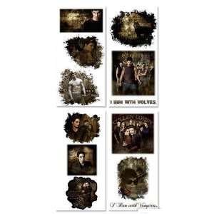   Removable & Reusable Stickers Neca Edward Jacob Tattoo Toys & Games