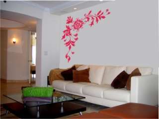 Classic Flower Art Decal   Room & Wall Stickers  