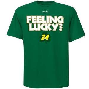  Team Collection Jeff Gordon Feelin Lucky T Shirt Sports 