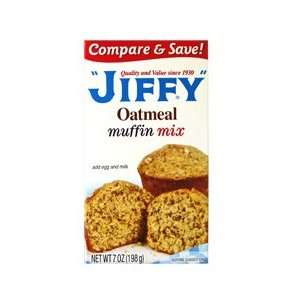 Jiffy Oatmeal Muffin Mix 7 oz 24CT Grocery & Gourmet Food