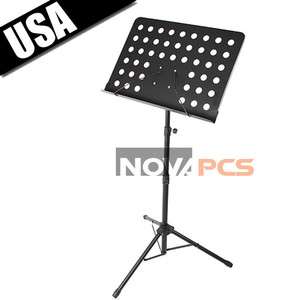 Music Conductor Sheet Tripod Folding Stand Holder For Musicians 