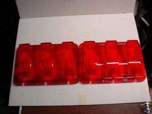 New 1967 1968 Mustang Taillight Lenses Pair 67 68  