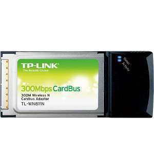TP LINK 300Mbps Wireless N Cardbus Adapter TL WN811N  