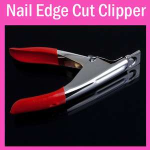 Professional Nail File Art UV Acrylic False Clipper Edge Cutter Tip 