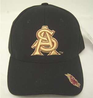 BLK C.O.D Arizona State Sun Devils NCAA Fitted Cap ASU  