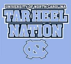 North Carolina Tarheels NCAA Retro Mascot Logo 2 Patch  