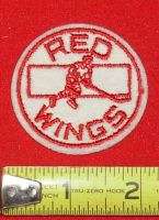 Vintage Detroit Red WIngs Hockey Patch  