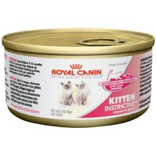 Royal Canin Canned Cat Food, Kitten Instinctive (Pack of 24 3 Ounce 
