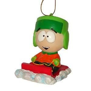  South Park Kyle Sledding Christmas Ornament #SK0107
