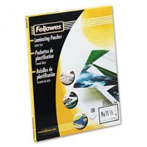  Fellowes® Laminating Pouches POUCH,LAMNTR,LTR SZ,100PK 