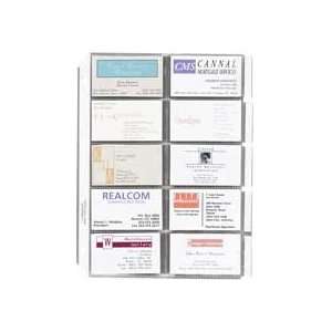  Sparco Products Products   Business Card Page Refill, W 