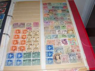 INDIA STAMPS COLLECTION INC. OFFICIALS, FISCALS & STATES IN STOCKBOOK 