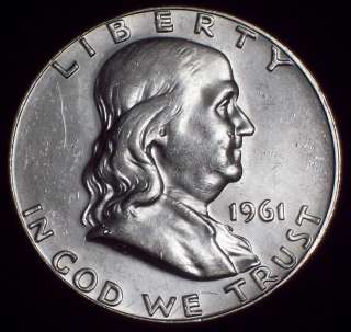   FRANKLIN HALF DOLLAR   Close Full Bell Lines FBL Old USA Coin  