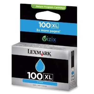  Lexmark No. 100XL Ink Cartridge   Black Gray   LEX14N1069 
