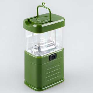 Green 11 LED Portable Camping Fishing Night Light Lamp  