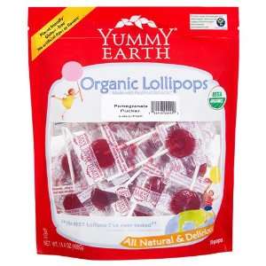 Yummy Earth Organic Lollipops Grocery & Gourmet Food