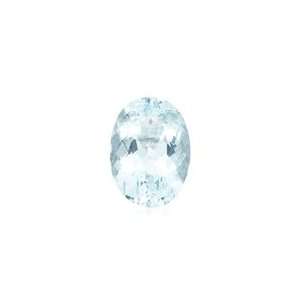  Cts of 14x10 mm AA Oval Loose Natural Sky Blue Topaz ( 1 pc ) Gemstone