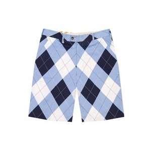  Loudmouth Golf Mens Shorts   Blue White Sports 