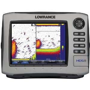  Lowrance HDS 8 Multifunction Fishfinder/Chartplotter w/o Transducer 