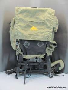 Kelty Yellowstone Jr. 3400 External Frame Backpack Large Military Army 