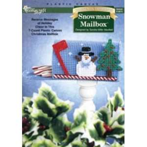 Snowman Mailbox Plastic Canvas Kit  Grocery & Gourmet Food