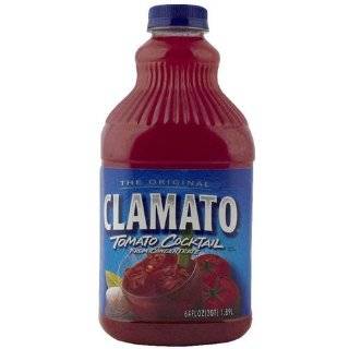 Clamato Juice, 33.81 Ounce Bottles (Pack of 12) by Clamato