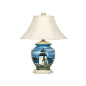  Porcelain Massachusetts Lighthouse Table Lamp