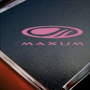  Maxum Pink Decal Boat Truck Bumper Window Vinyl Pink 