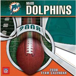 Miami Dolphins 2008 Box Calendar 