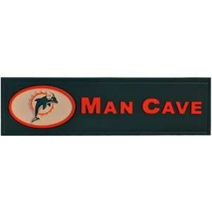    Fan Creations Miami Dolphins Man Cave Room Sign