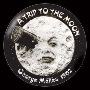 Trip to the Moon 1902 Melies 2 1/4 Pinback Button  