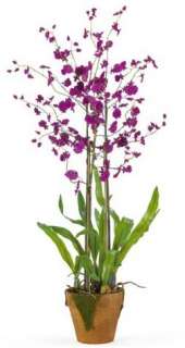   Purple Dancing Lady Silk Orchid Flower Arrangement 810709005752  