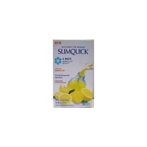  Slimquick Lemonade with Green Tea 20 Single Powder Packets 
