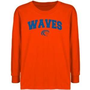    Pepperdine Waves Youth Orange Logo Arch T shirt 