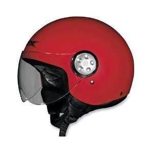 AFX FX 42 Pilot Helmet , Color Flat Red, Size XL 0103 