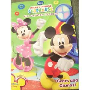Disney Mickey Mouse Clubhouse Big Fun Book to Color ~ Gears and Gizmos 