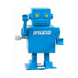  IMIXID Mr Roboto USB Hub Wind Up Action Figure Blue 