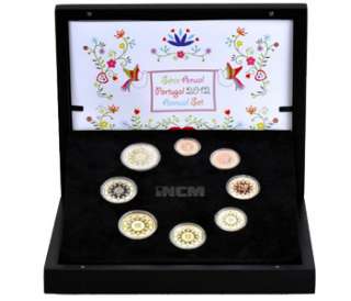 Official PROOF set 2012 Portugal 8 euro coins NEW  